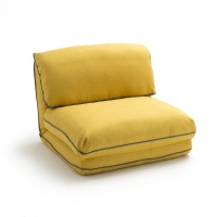 Многопозиционное Низкое кресло ESERITA 1-мест. желтый LA REDOUTE INTERIEURS  фото, kupilegko.ru